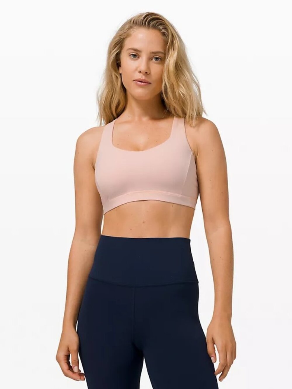 Lululemon Free to Be Serene Bra - Feather Pink, 6